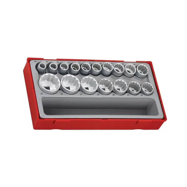 1/2” Drive Socket Set (12 point) - Set Tubulare 1/2" 12 Laturi