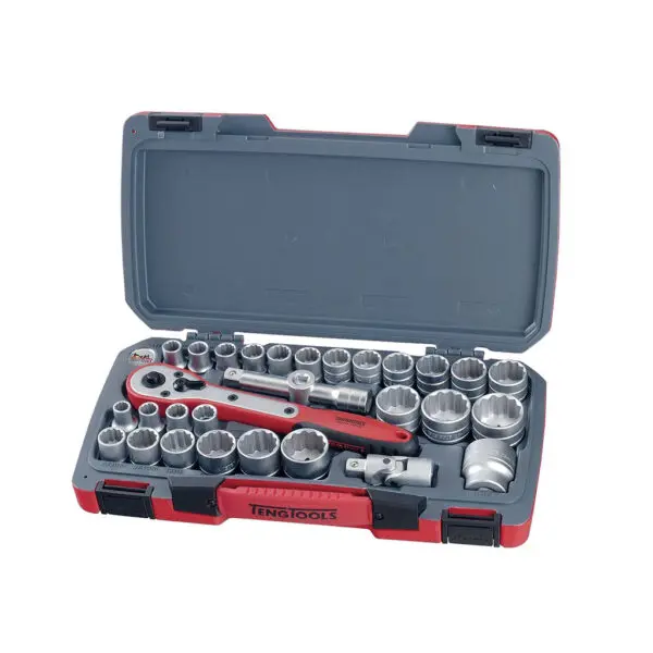 30 Piece 1/2” Drive Socket Set - Set Tubulare 1/2" 30 Piese