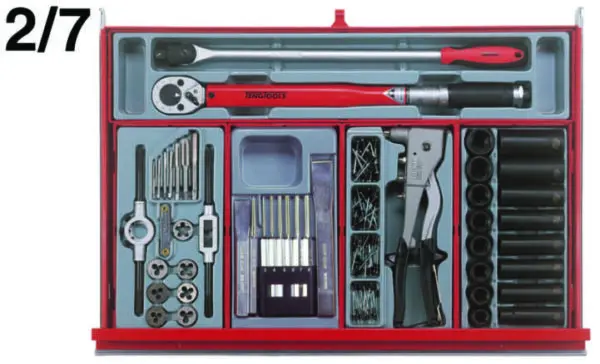 Servanta 600 Piese - Teng Tools - 94800109 - imagine 7