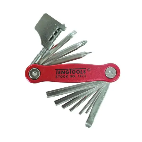 Set Chei pentru Bicicleta 11 Piese - Teng Tools - 162640106