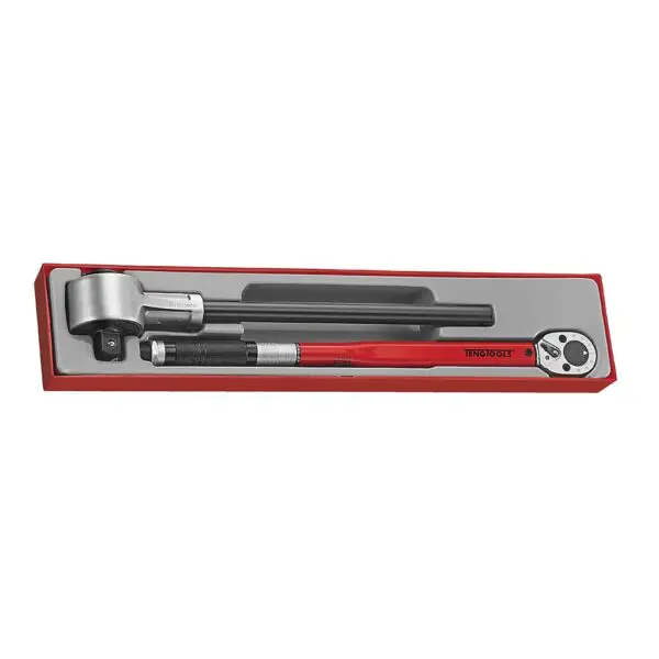 Set Cheie Dinamometrica si Multiplicator Cuplu - Teng Tools - 128220100