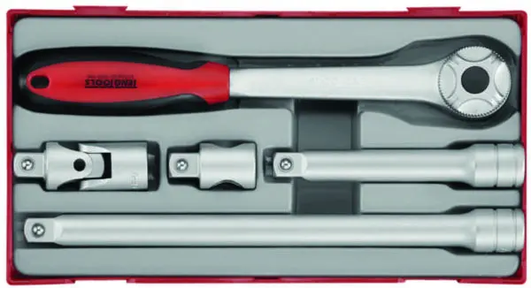 Set Clichet 1/2" si Accesorii - Teng Tools - 03570108 - imagine 2