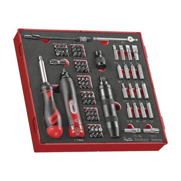 Set Surubelnita Dinamometrica, Biti cu Surubelnita de Impact - Teng Tools - 238350102