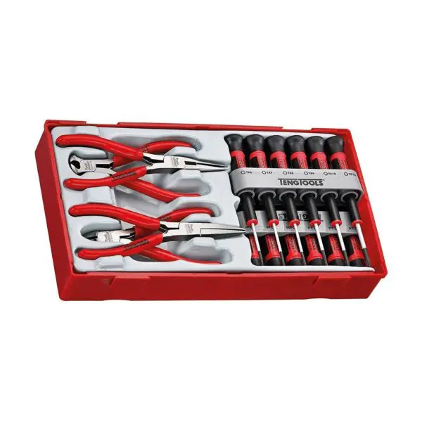 Set Surubelnite si Clesti Mini - Teng Tools - 104450101