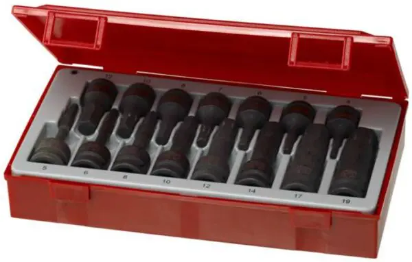 Set Tubulare Hex 1/2" & 3/8" - Teng Tools - 151410107 - imagine 3