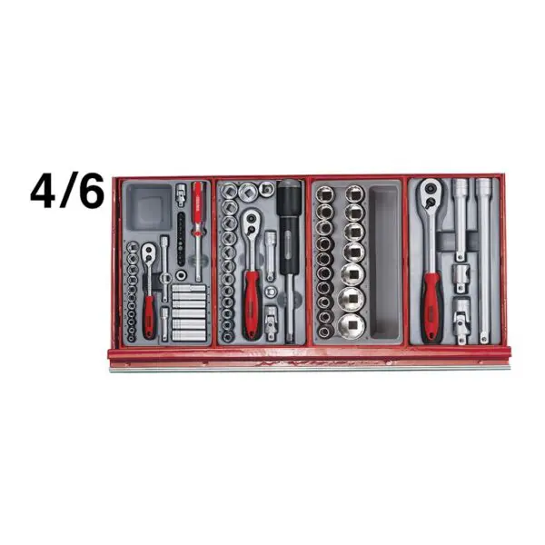 Trusa Scule 140 Piese - Teng Tools - 35720705 - imagine 5